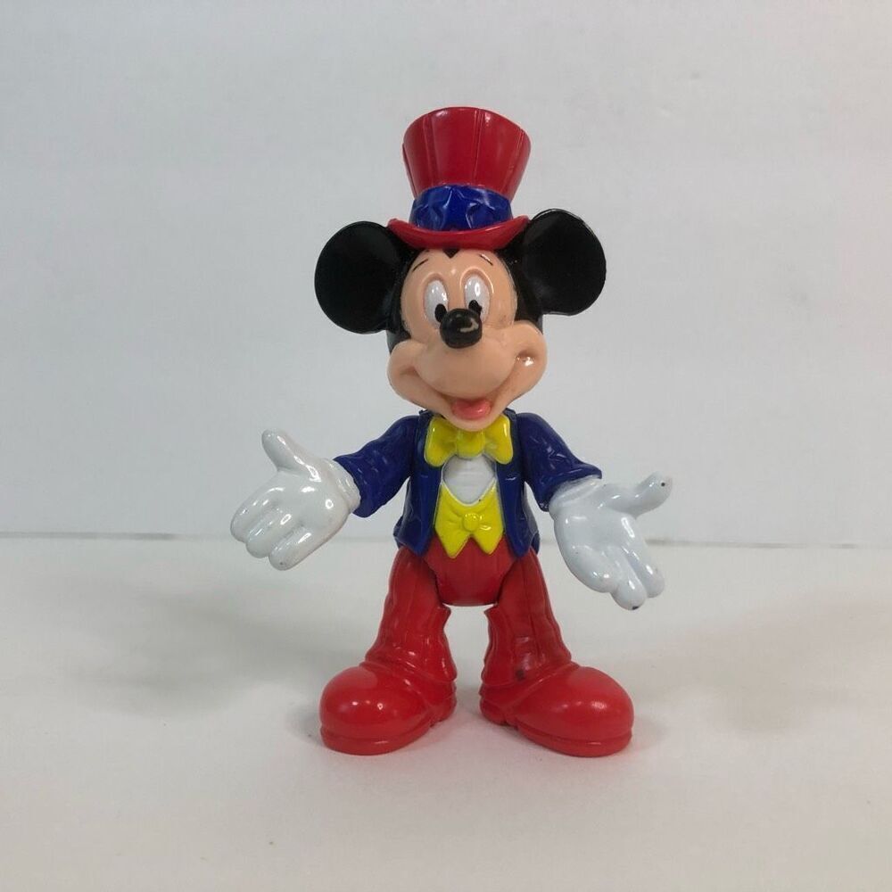 vintage 1993‎ mickey mouse epcot center mcdonald’s happy meal toy 3.5 inches